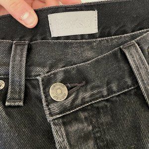 Boyish Assymetrical Straight Leg Jeans (Style: Casey; Color: Midnight Cowboy)